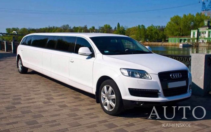 Аренда Лимузин Audi Q7 на свадьбу Каменское