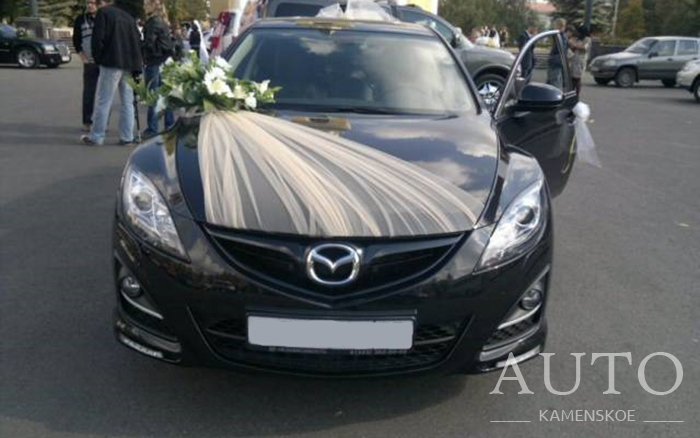 Аренда Mazda 6 на свадьбу Каменское