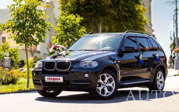 Аренда BMW X5 E70 на свадьбу Каменское